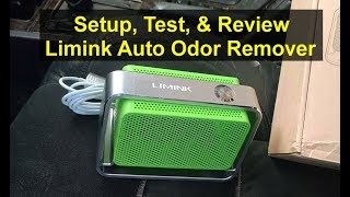 LIMINK Purifier ozone machine generator for car air cleaner deodorizer sterilizer use and review [upl. by Lucia811]