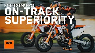 2023 KTM 450 SMR – Ontrack Supermoto Superiority  KTM [upl. by Donnenfeld]