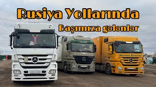 🇷🇺Rusiya Yollarında Başımıza Gələnlər [upl. by Shig]