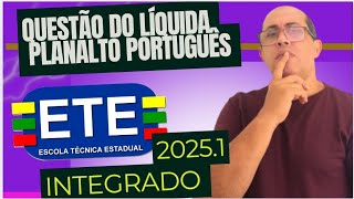 QUESTÃO DO LIQUIDA PLANALTO ETE INTEGRADO 20251 [upl. by Ulyram]