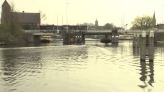 Nieuwe brug in Ouderkerk [upl. by Nehpets570]