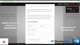 DESCARGA MegaDownloader v1 7 Incl Portable  Mega  Mediafire [upl. by Joel137]