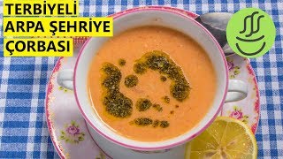 Dillere Destan TERBİYELİ ARPA ŞEHRİYE ÇORBASI [upl. by Gentes]