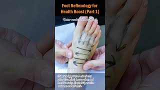 Foot Reflexology for Health Boost Part 1 [upl. by Alveta]