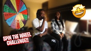 SPIN THE WHEEL CHALLENGE W A FEMALE RAPPER [upl. by Tessie]