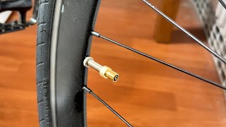 Perfect Presta to Shrader Valve Adapter for Bicycles [upl. by Sivam]