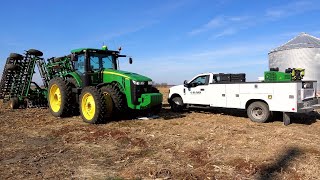 John Deere 8310R ILS leak amp Regeneration faults  Wrapping up harvest and field work [upl. by Tannenwald]