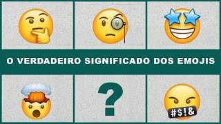 O Verdadeiro Significado dos Emojis do Whatsapp  Parte 1  Multi Dados [upl. by Heathcote168]