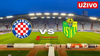 HAJDUK  ISTRA UŽIVO SuperSport HNL 20242025 commentary [upl. by Nifled278]