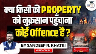 Mischief under IPC Explained  StudyIQ Judiciary [upl. by Kannav]