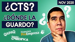 CTS en Perú Qué es y ¿DÓNDE la guardo  NOVIEMBRE 2020 [upl. by Anirbys471]