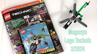 Magazyn Lego Technic 22024  Helikopter Transportowy [upl. by Aisyla]