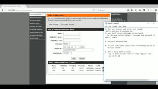 Port Forwarding with Dlink Router [upl. by Haberman]