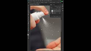 How to make Spray Effect in Photoshop  shorts photoshop [upl. by Nedaj]