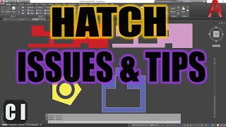 AutoCAD Hatch Problems amp Tips  Boundary Errors  Time Saving Tricks  2 Minute Tuesday [upl. by Elena]