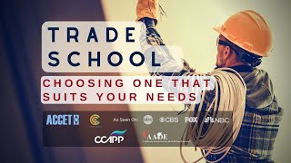 Trade School  Choosing One That Suits Your Needs  InterCoast College Trade School [upl. by Adniroc]