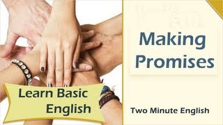 Making Promises  Interactive English Lessons [upl. by Aleahs]