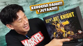 TAMBAH GILAA 1 JUTAAN DOANG DAPET ACTION FIGURE BUMBLE BEE SEGEDE DAN SEBERAT INI NYALA LAGI [upl. by Zamir]