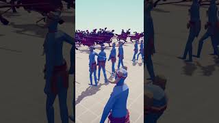 JOUSTER vs 200 SPEAR THROWER  Totally Accurate Battle Simulator TABS [upl. by Asillem]