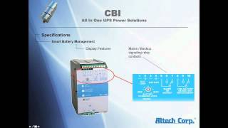 Altech CBI All in One DC UPS Power Solutions [upl. by Kingsly]