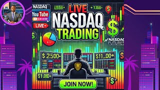 📈 Mastering Nasdaq amp ES Futures Live Trading  500 Daily Goals [upl. by Alba]