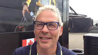 Jacques Villeneuve postrace Interview  NASCAR GP Netherlands [upl. by Debbie]