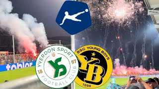 YverdonSport vs YB  Stadion Vlog  YB BLEIBT WEITERHIN SIEGLOS🫣 [upl. by Joselyn181]