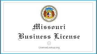 Missouri Business License  What You need to get started license Missouri [upl. by Battista96]