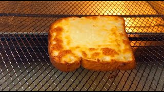 Air Fryer Cheese Toast  How to make Perfect Toasts in the Air Fryer [upl. by Heilman]