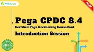 Certified Pega Decisioning Consultant Training  CPDC  PCDC 84 Tutorials for beginner  PegaGang [upl. by Rosel979]