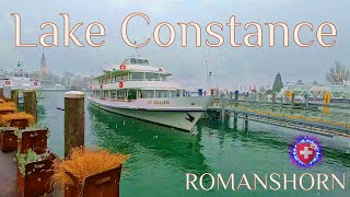 SWITZERLAND Lake CONSTANCE  Romanshorn Harbor  Walking tour switzerland thurgau 苏 黎 世 蘇 瑞 士 [upl. by Holmann80]