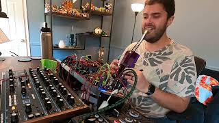 Berglund Instruments NuRAD Wind Controller  EddieEWI Live Stream [upl. by Eerized]