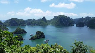 Golful Halong  Vietnam câteva imagini ✨ [upl. by Illene]