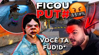 IRRITEI UM JOGADOR AO VIVO no GTA RP 😂 Paulinho o LOKO [upl. by Anilasor796]