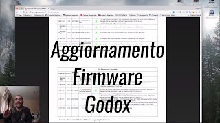 Godox Firmware Update ITA  Come aggiornare firmware godox [upl. by Tnilc85]