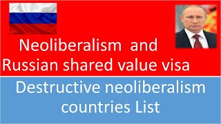 Russian Shared Value Visa 2024 Neoliberalisms Impact Experts Discuss Destructive Countries List [upl. by Bernj]