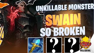 WILD RIFT  UNKILLABLE SWAIN MONSTER IS SO BROKEN  Challenger Swain Gameplay  Guide amp Build [upl. by Akiria]