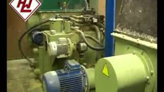 WINTER Hydraulische Brikettpresse Typ BP 450 [upl. by Cynar]