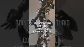 Point Factory Studio Metal Frame for MG barbatos [upl. by Arbrab568]