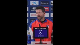 SIMEONE valora la AUSENCIA de LAMINE YAMAL en el BARÇA  ATLETI  LALIGA [upl. by Huey]