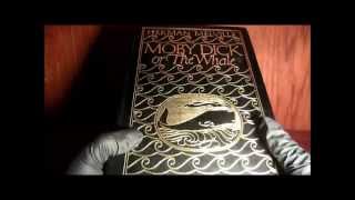 Easton Press Moby Dick Leather Bound Book by Herman Melville [upl. by Redmund]