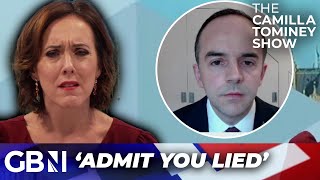 Admit you lied Labour MP GRILLED by Camilla Tominey over tax rises dont insult our audience [upl. by Mitran]