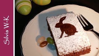 Schokokuchen  Schüttelkuchen  den kann jeder  Teigzubereitung 1 Minute  Eventkuchen [upl. by Notled]