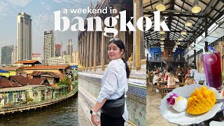 Bangkok Thailand Travel VLOG 2024  sightseeing shopping cafe hopping [upl. by Hsizan458]