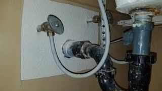 How to Fix Stuck Water Shut Off Valve Angle Stop EASY METHOD GUARANTEED [upl. by Cynera]