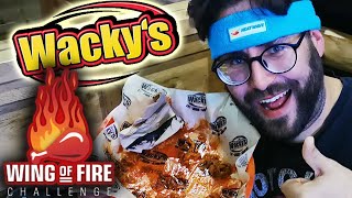 Wackys Wing of Fire Challenge 1 million Scoville hot sauce [upl. by Ringo]