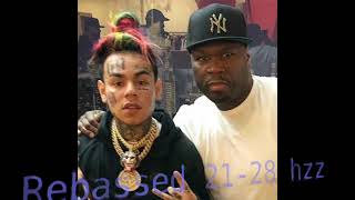 6ix9ine  Kika Remix ft 50 Cent amp Tory Lanez REBASSED 2128 [upl. by Eidnak760]