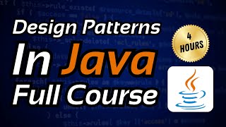 Design Patterns in Java Full Course 🚩 Java Design Patterns Tutorial For Beginners ⚡️ [upl. by Eceinart]