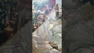 Joaquin Sorolla《Sewing the Sail》1000piecesjigsawpuzzlepuzzlemaniaJoaquinSorolla [upl. by Nannoc]