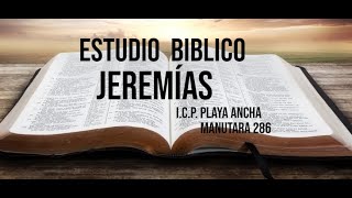 Estudio bíblico  libro jeremías capitulo 1 [upl. by Alastair]